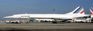 Air France Concorde F-BTSC in 1985 (Michael Gilliand)